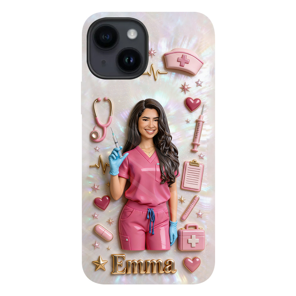 Medical Nurse - Personalized Nurse Full Print Phone Case