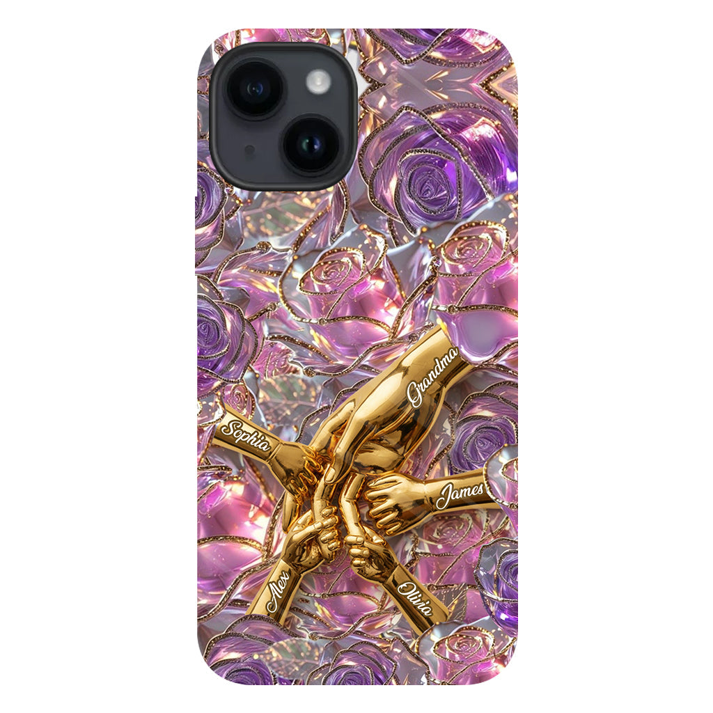 Holding Hands - Personalized Mother Full Print Phone Case