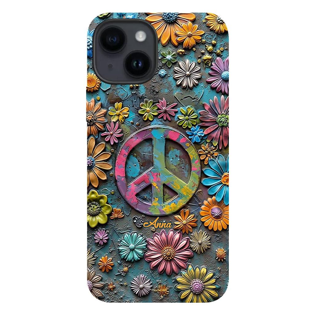 Hippie Soul - Personalized Hippie Full Print Phone Case