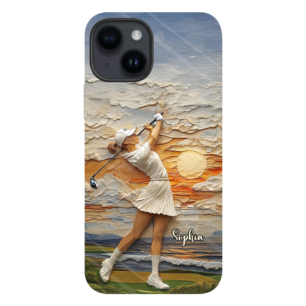 Golf Is My Life - Personalized Golf Full Print Phone Case