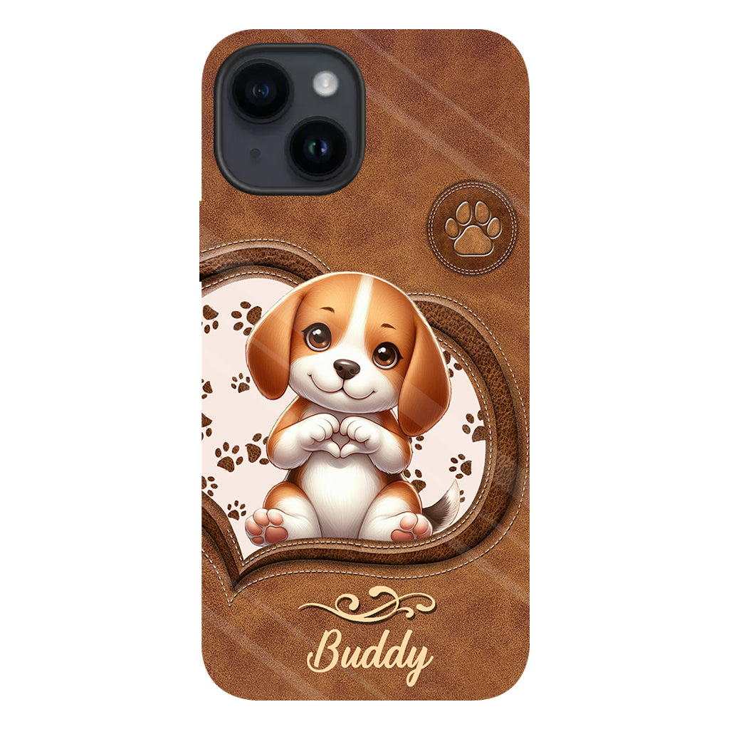 Cute Lovely Dogs - Personalized Dog Full Print Phone Case