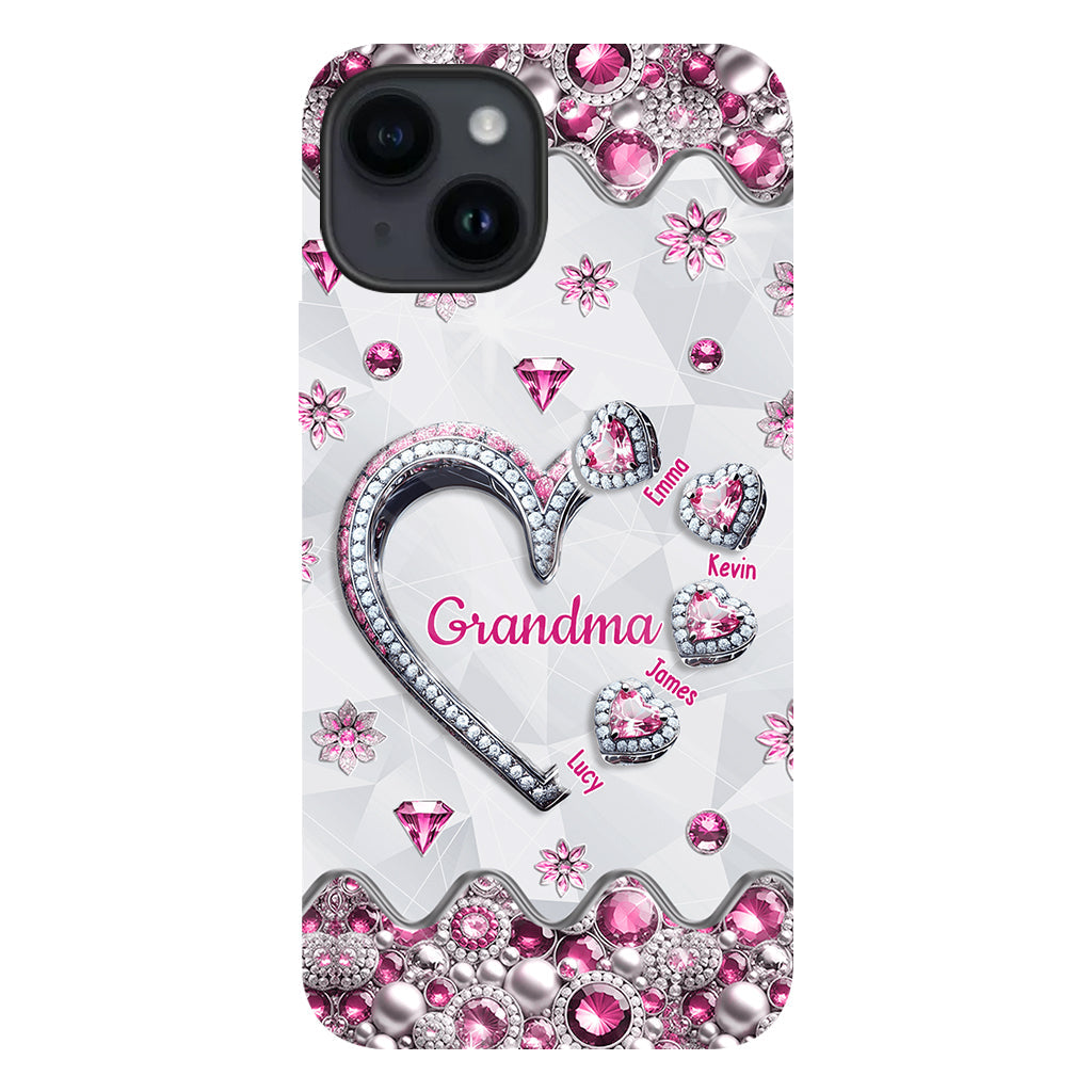 Geschenkidee für Oma, Mama usw. – Personalisierte Handyhülle mit Oma-Motiv