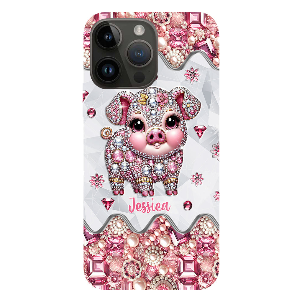 Cute Pig - Personalized Pig Lover Full Print Phone Case