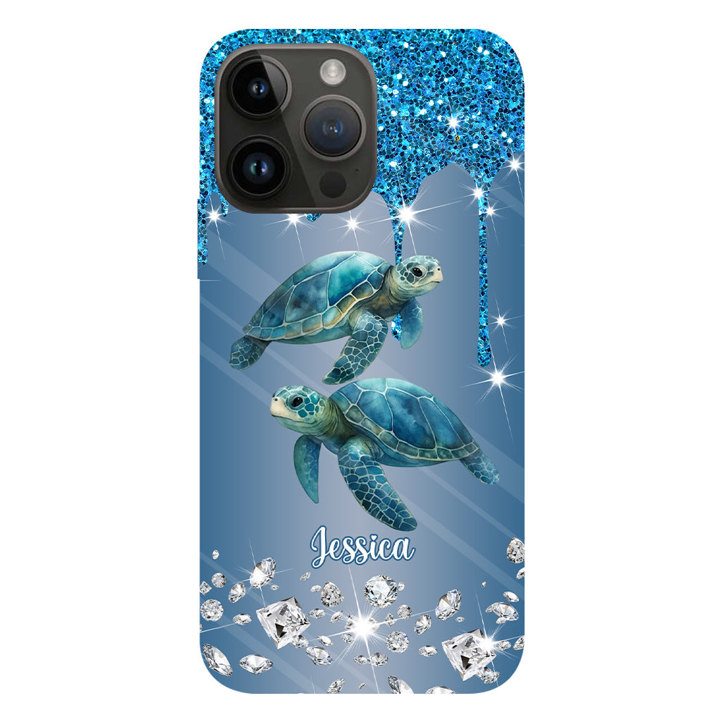 Beautiful Dolphins/ Turtles/ Whale... Gift For Sea Lover - Personalized Sea Lover Full Print Phone Case