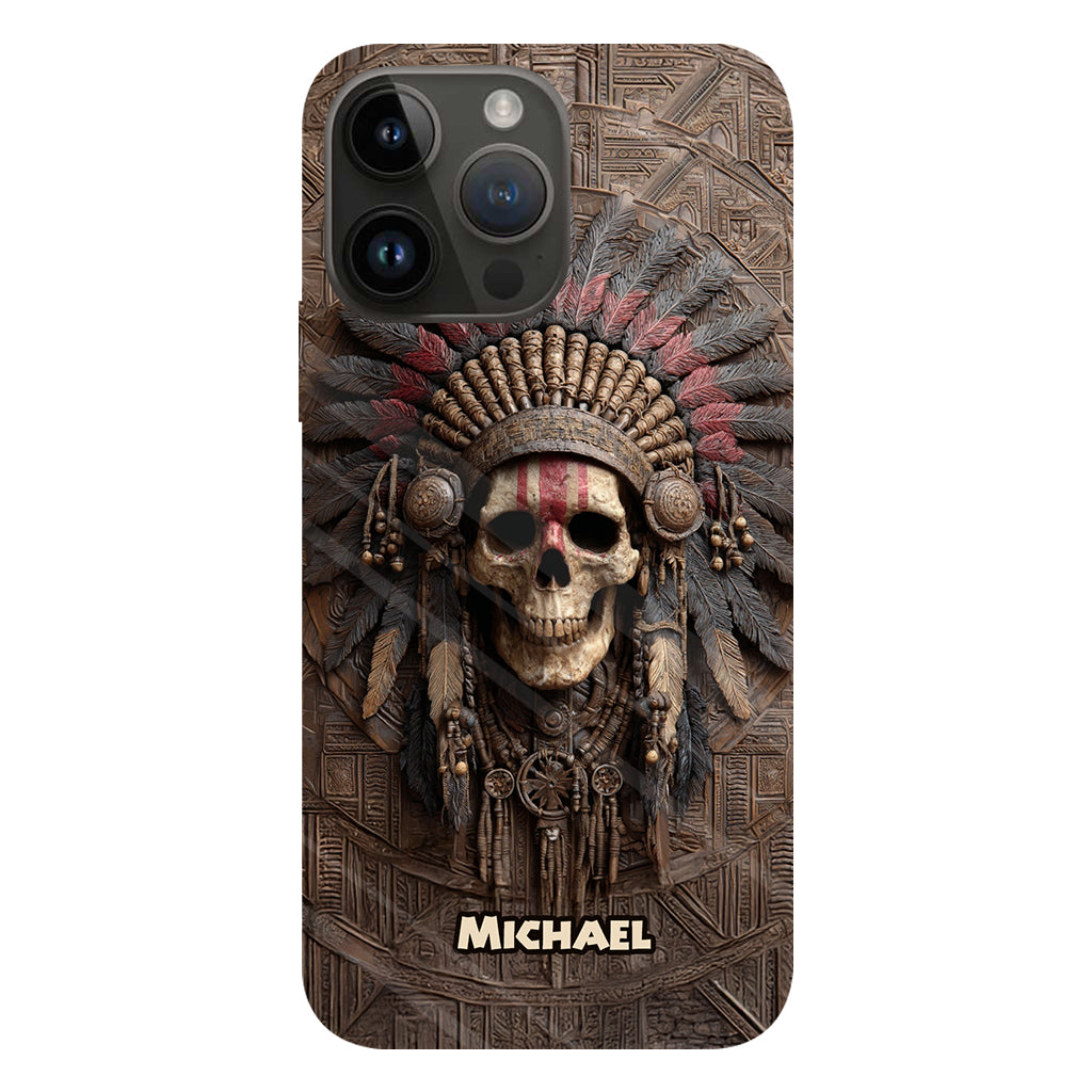 Proud Native - Personalized American Indian Full Print Phone Case