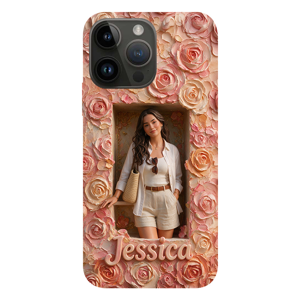 Beautiful Flowers - Personalized Birth Month Flower Full Print Phone Case
