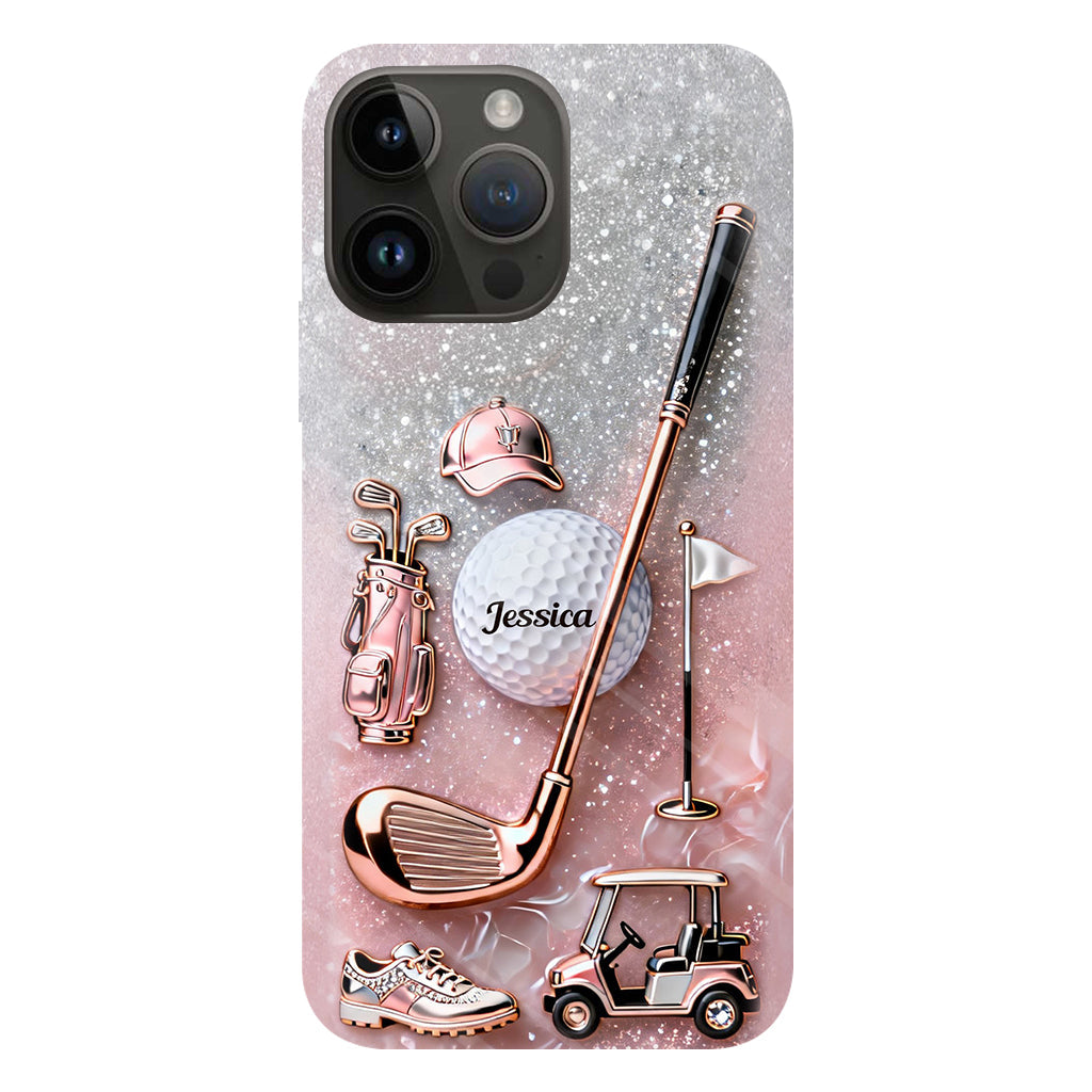 Love Golf – Personalisierte Handyhülle mit Golf-Vollbild