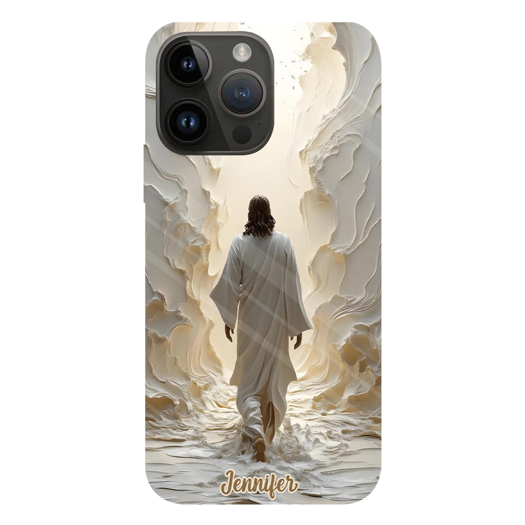 Walk With God - Personalized Christian Full Print Phone Case