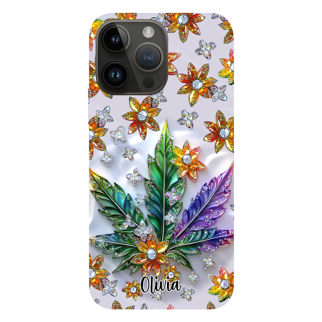 Beautiful Leaf - Personalized Weed Full Print Phone Case