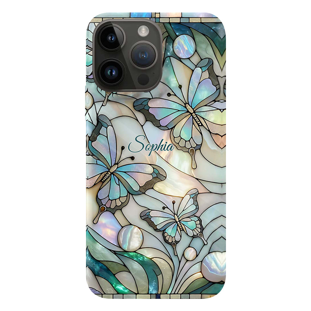 Love Butterflies - Personalized Butterfly Full Print Phone Case