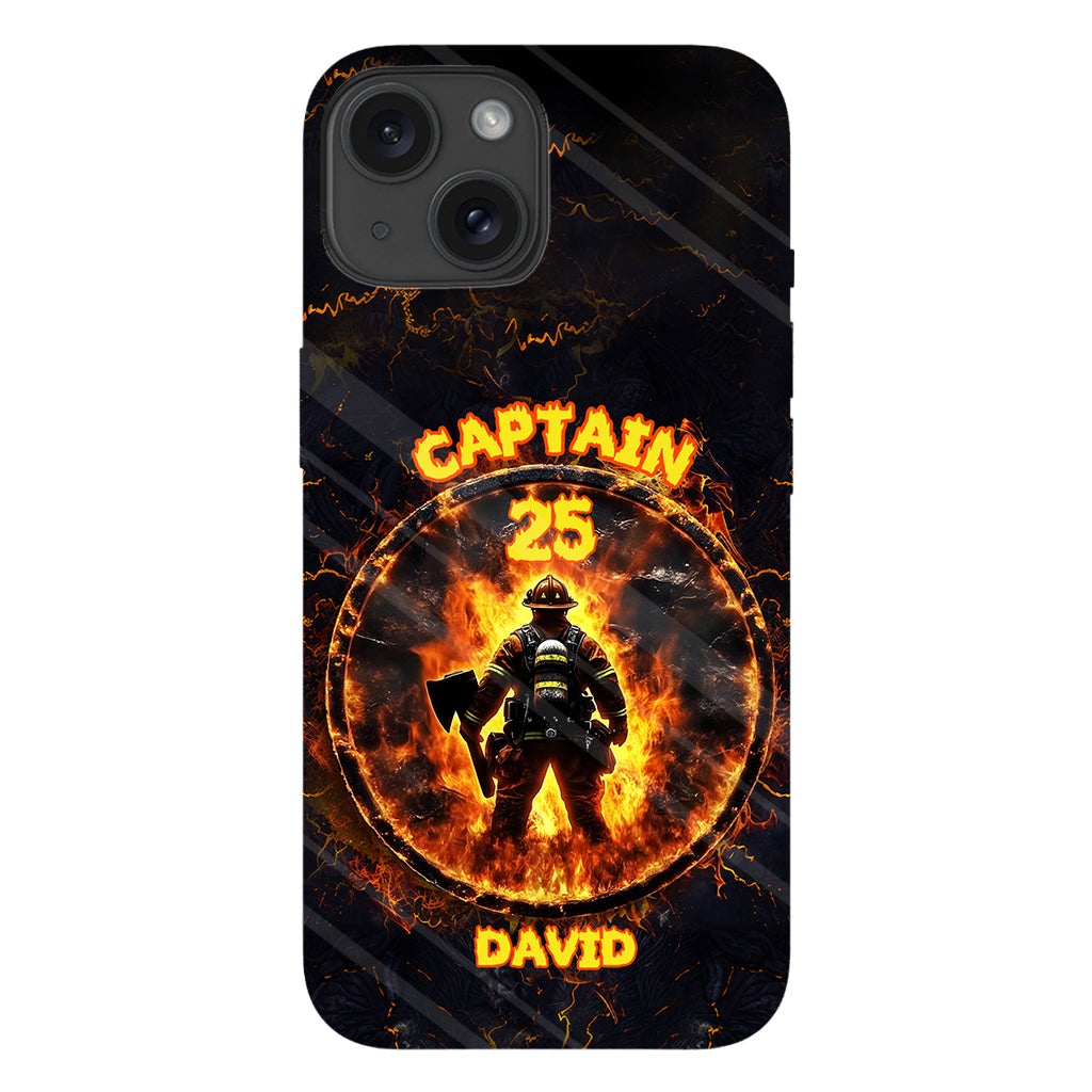 Proud Firefighter - Personalized Firefighter Full Print Phone Case