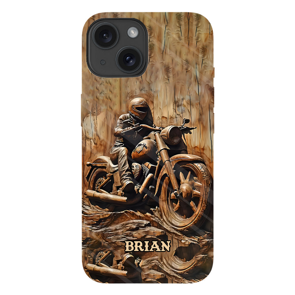 Biker - Personalized Biker Full Print Phone Case