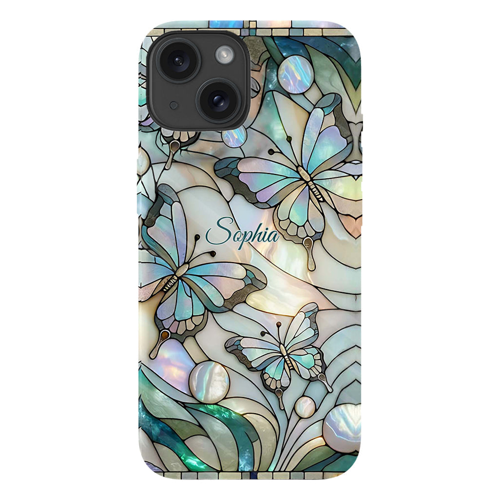 Love Butterflies - Personalized Butterfly Full Print Phone Case