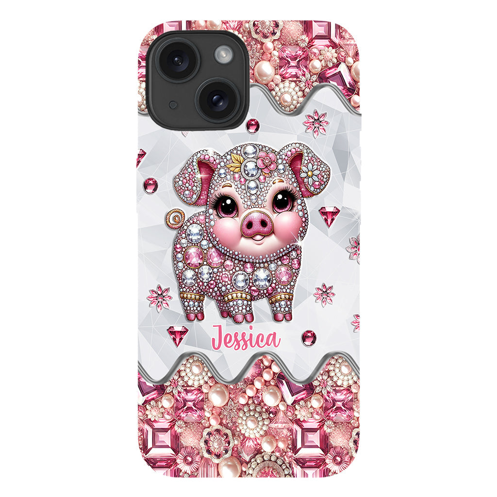 Cute Pig - Personalized Pig Lover Full Print Phone Case