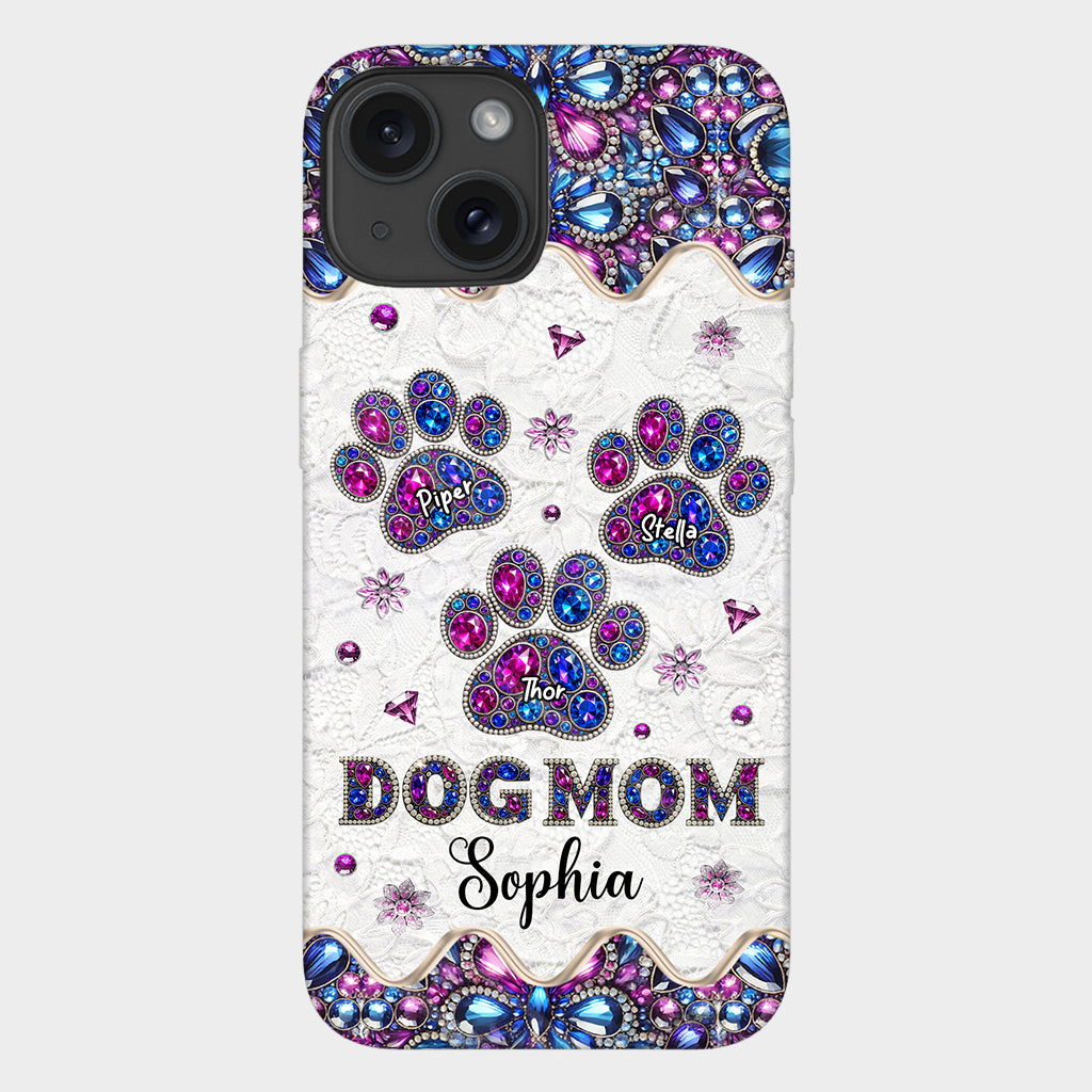 Dog Mom - Personalized Dog Full Print Phone Case