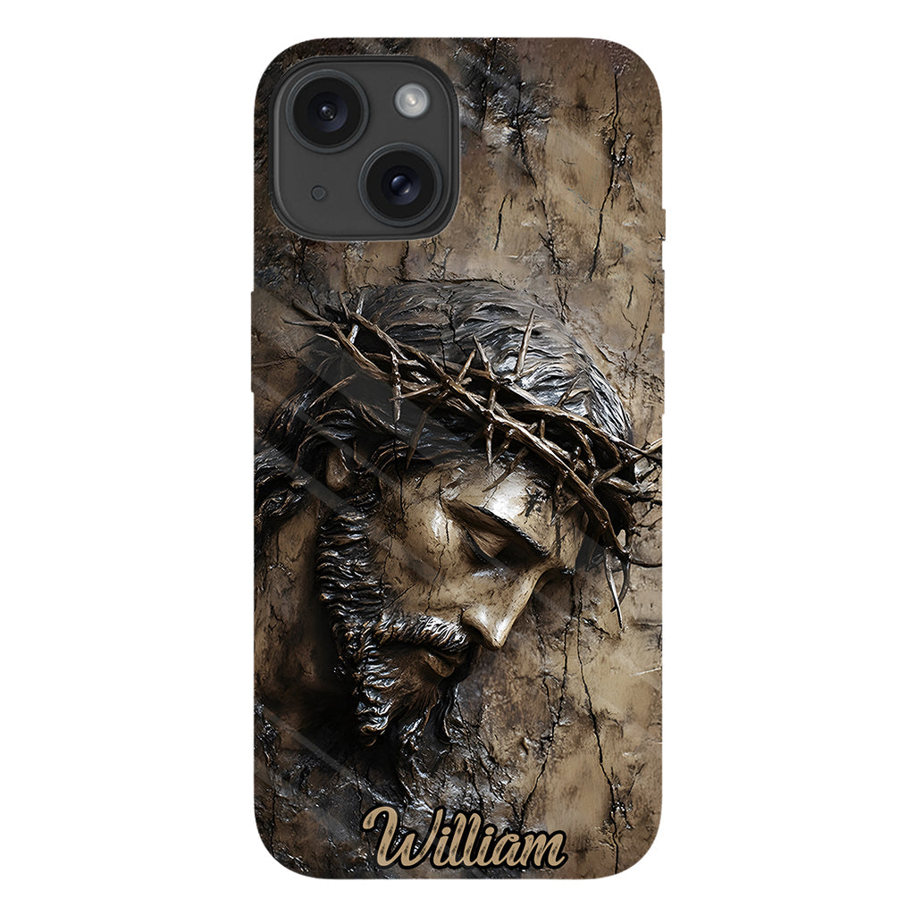 Glaube, Hoffnung, Liebe – Personalisierte Handyhülle mit christlichem Vollbilddruck