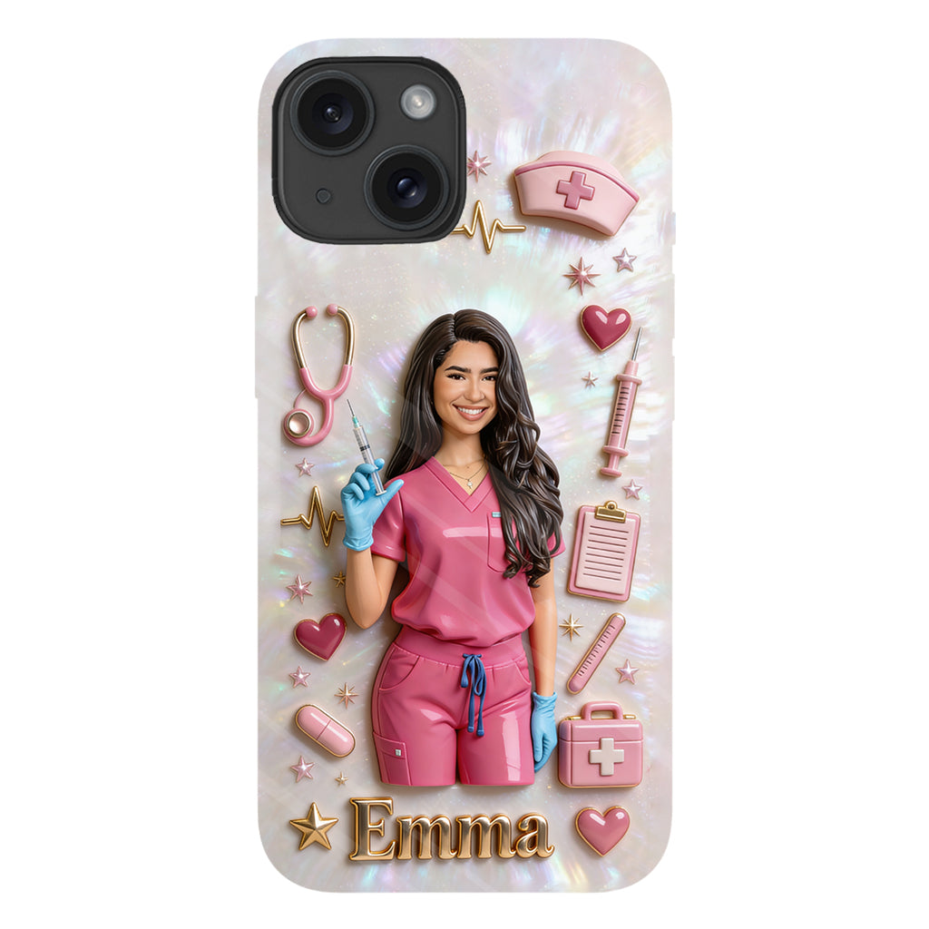Medical Nurse - Personalized Nurse Full Print Phone Case