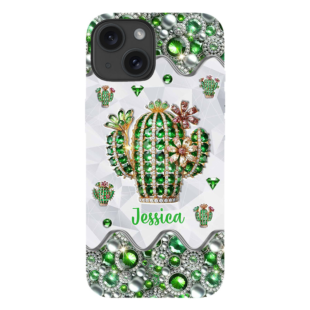 Love Cactus - Personalized Cactus Full Print Phone Case