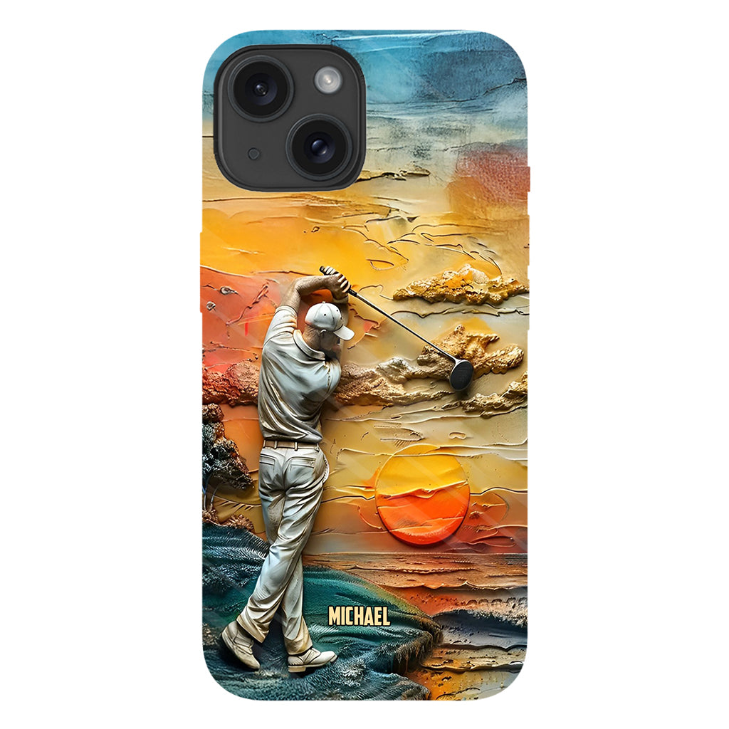 Golf Is My Life - Personalized Golf Full Print Phone Case