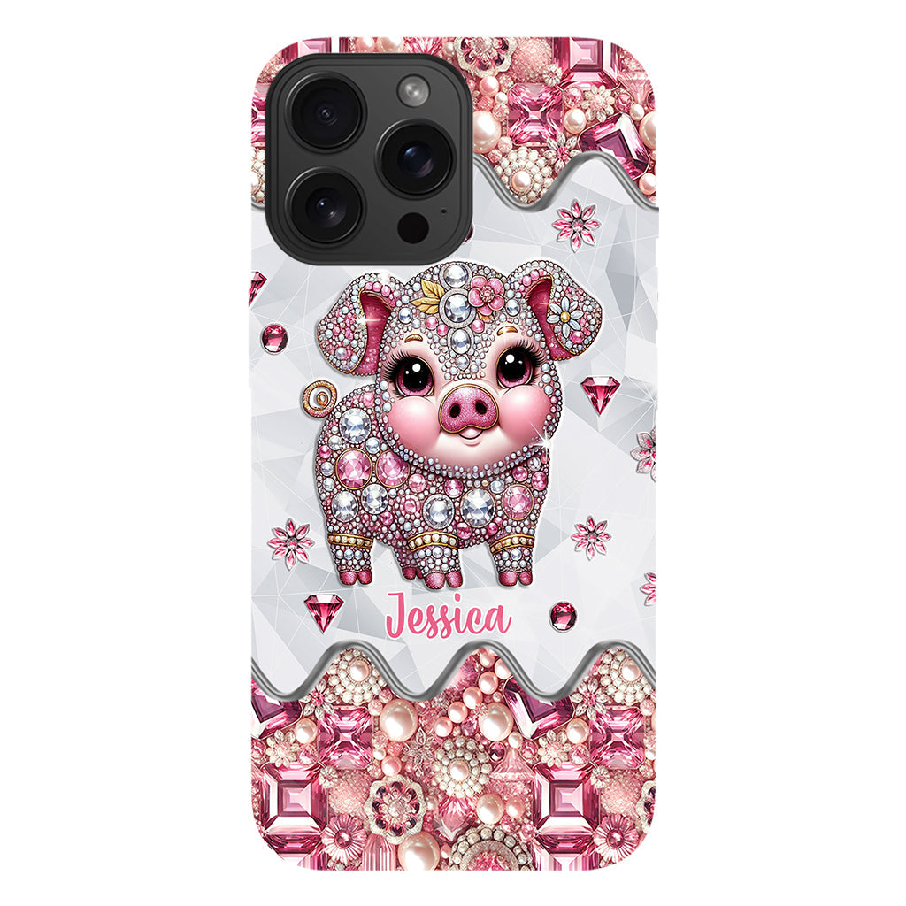 Cute Pig - Personalized Pig Lover Full Print Phone Case