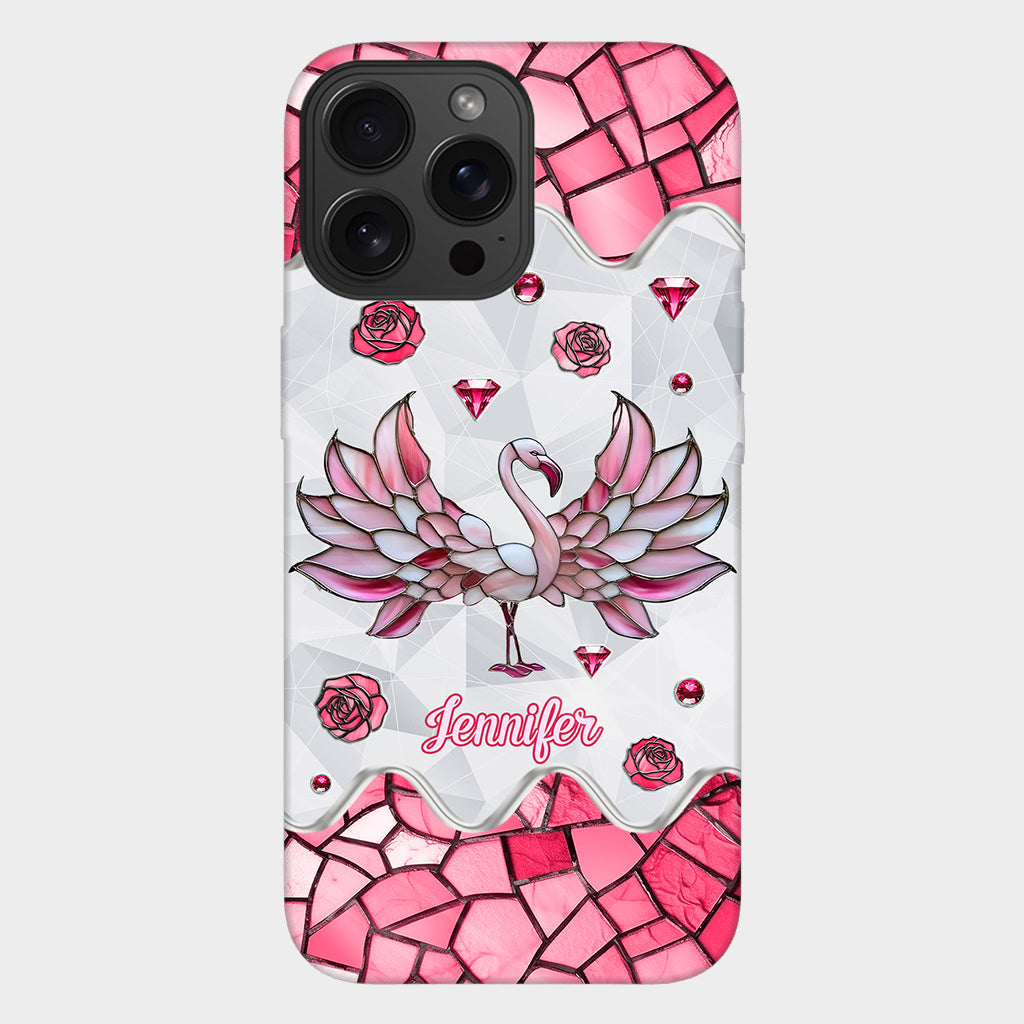 Beautiful Flamingo - Personalized Flamingo Full Print Phone Case