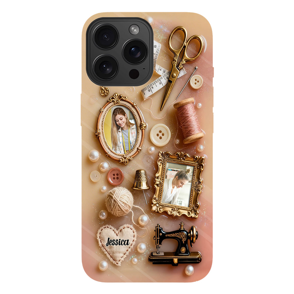 Love Sewing - Personalized Sewing Full Print Phone Case