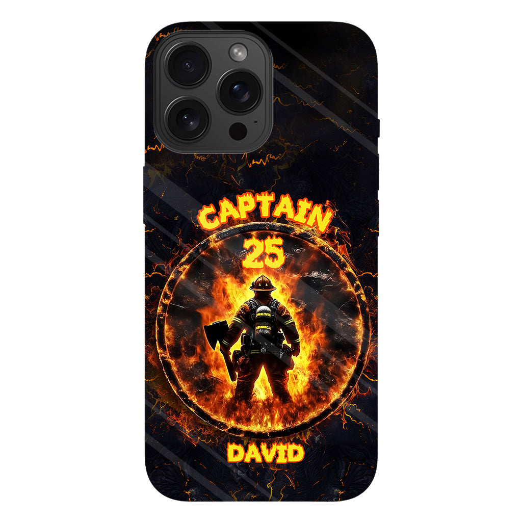 Proud Firefighter - Personalized Firefighter Full Print Phone Case