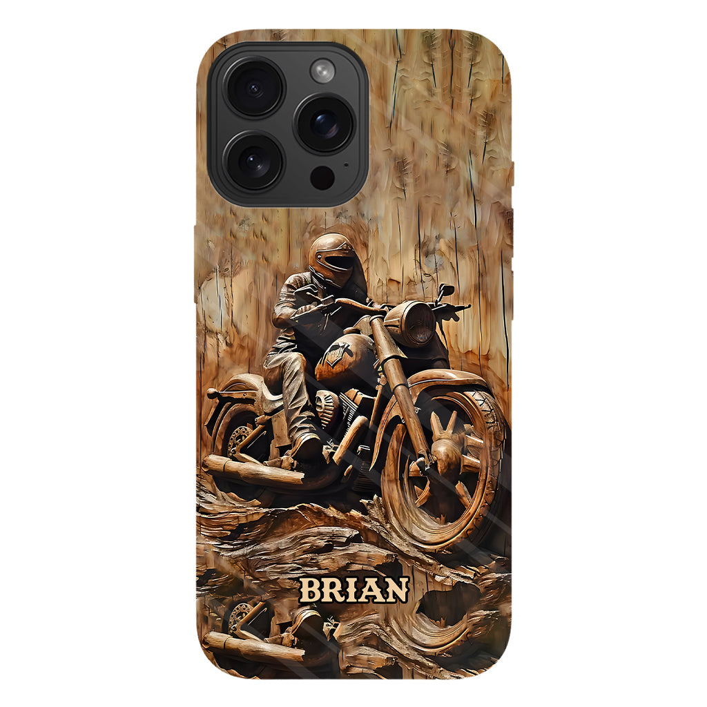 Biker - Personalized Biker Full Print Phone Case