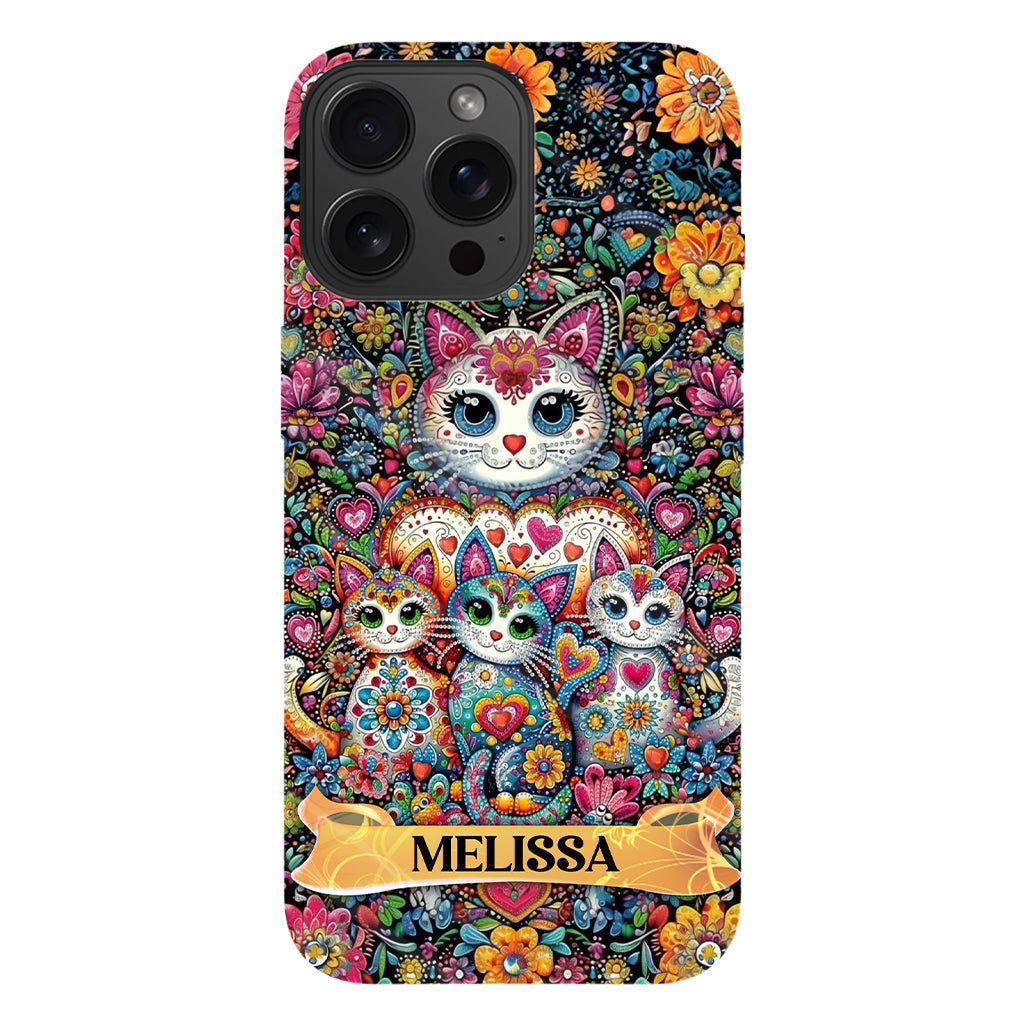 Beautiful Cats - Personalized Cat Full Print Phone Case