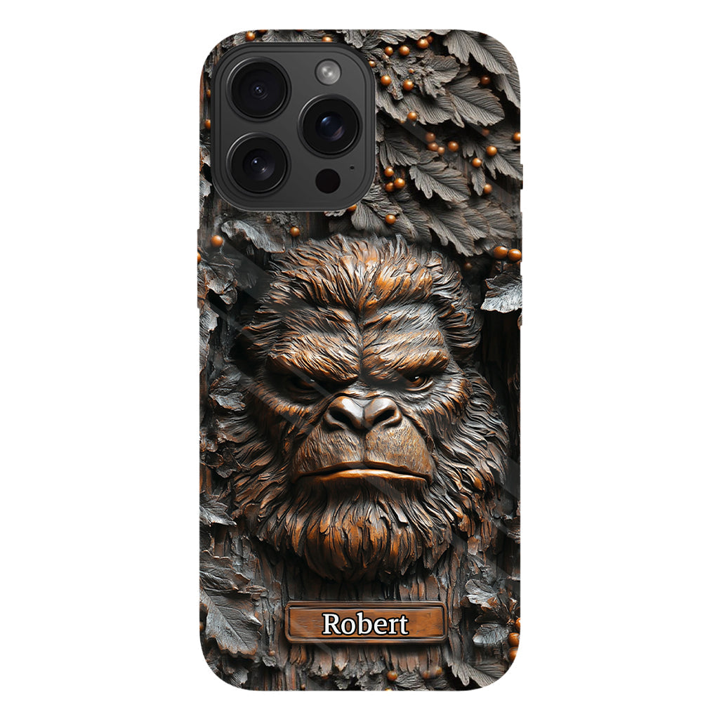 Sasquatch - Personalized Camping Full Print Phone Case