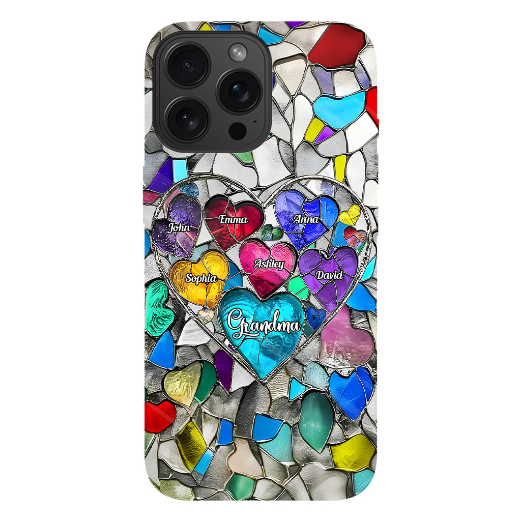 Omas Lieblinge - Personalisierte Handyhülle mit Oma-Motiv