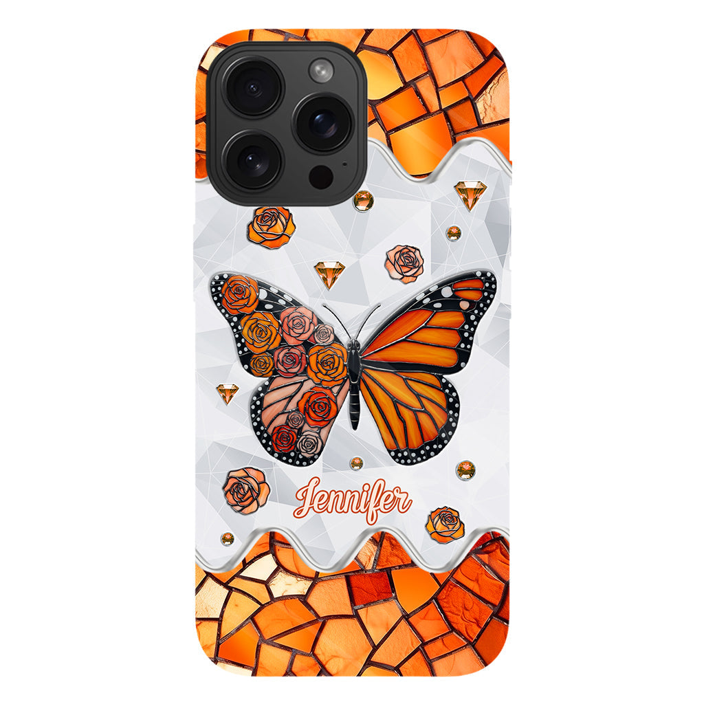 Wunderschöner Schmetterling – Personalisierte Handyhülle mit Schmetterlingsmotiv