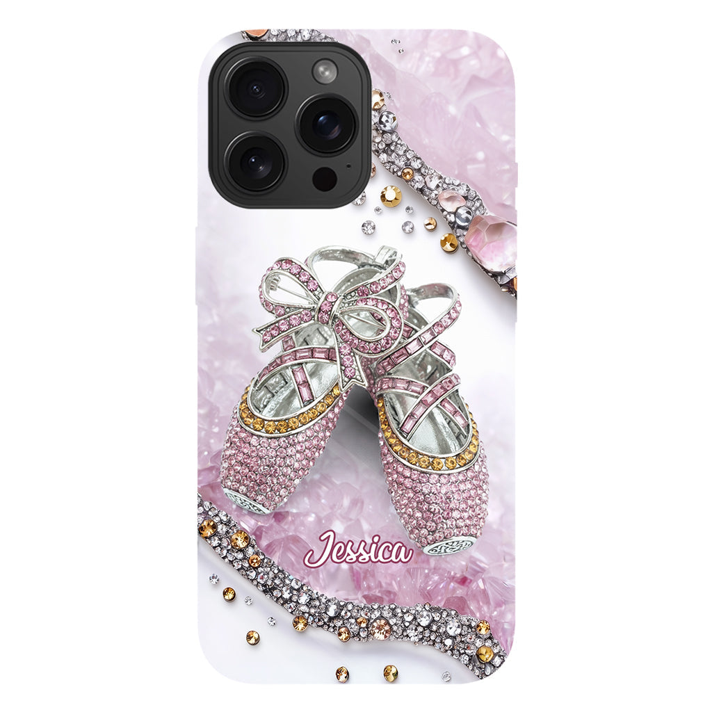 Cute Ballet Shoes - Personalized Ballet Full Print Phone Case
