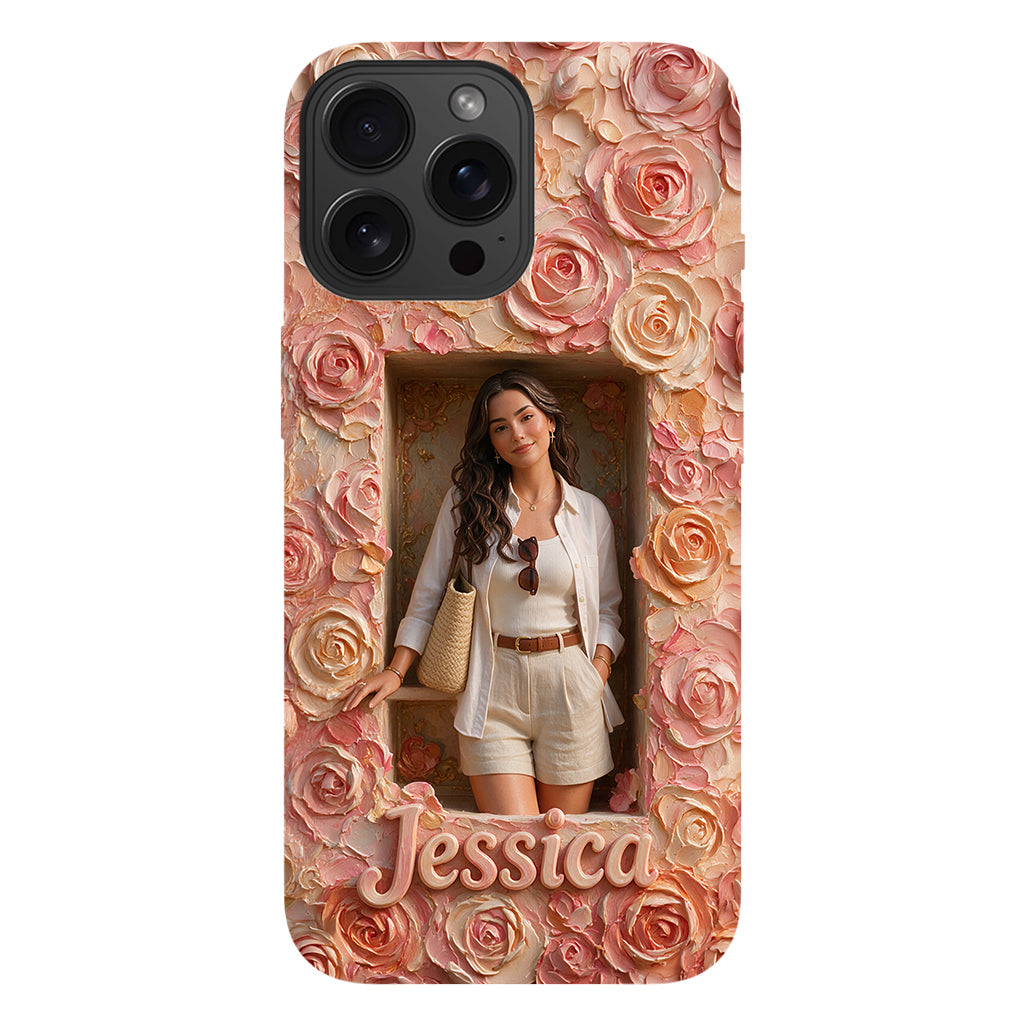 Beautiful Flowers - Personalized Birth Month Flower Full Print Phone Case