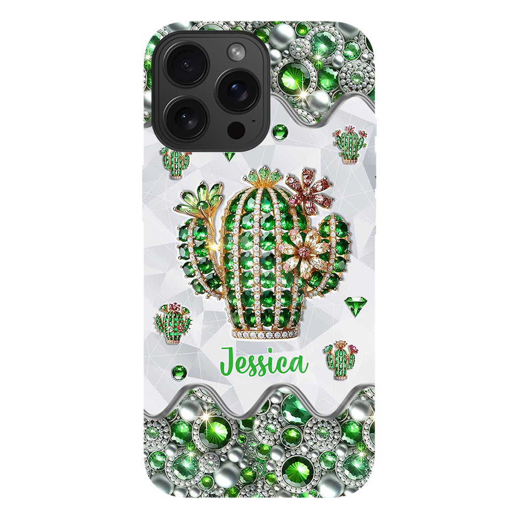 Love Cactus - Personalized Cactus Full Print Phone Case