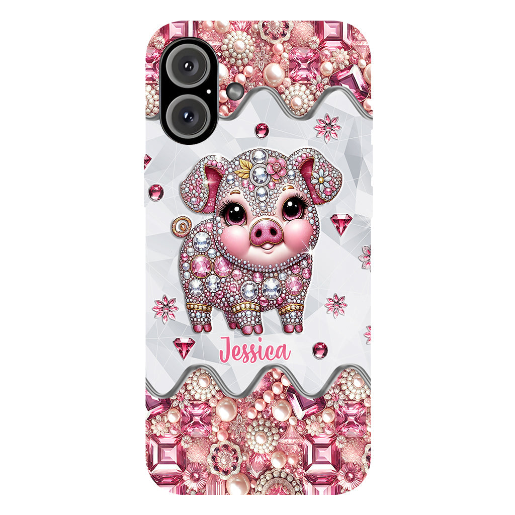 Cute Pig - Personalized Pig Lover Full Print Phone Case