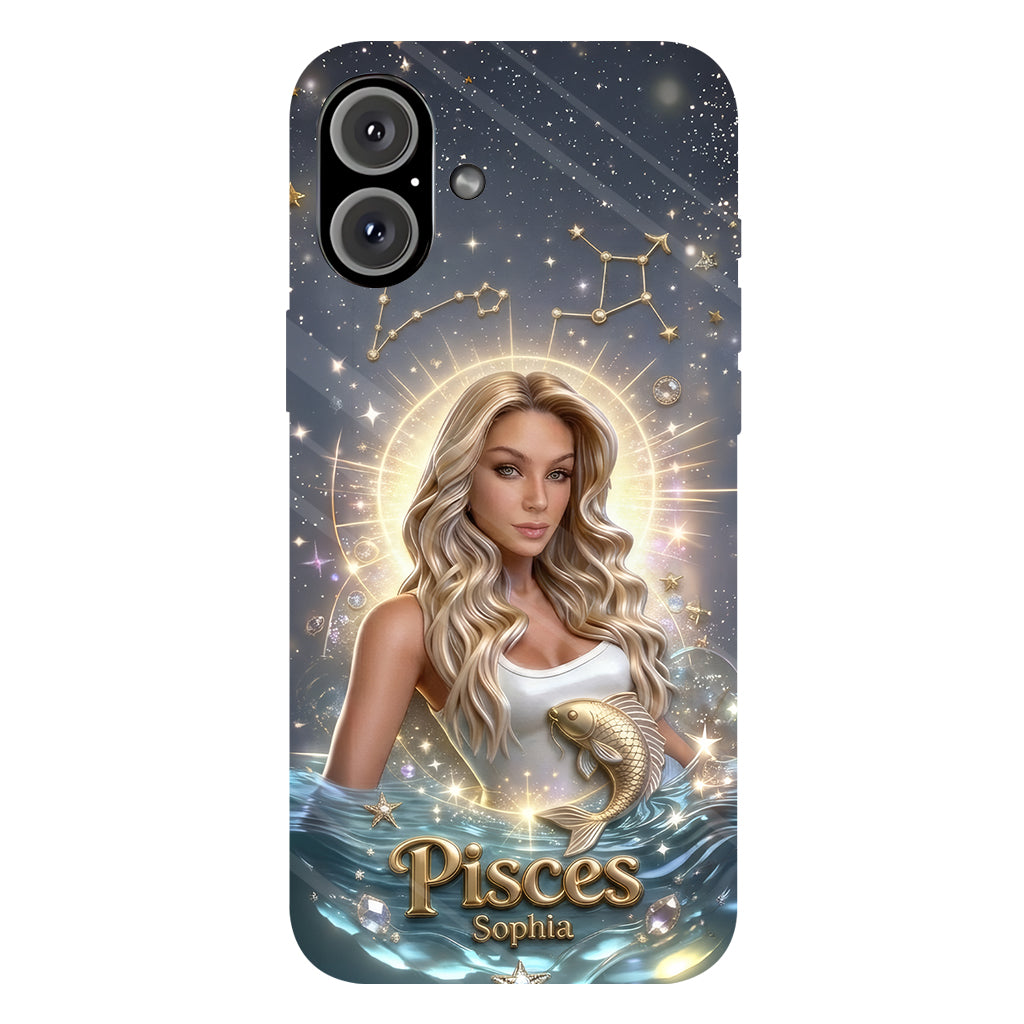 Horoscope Sign, Lucky Charm - Personalized Horoscope Full Print Phone Case