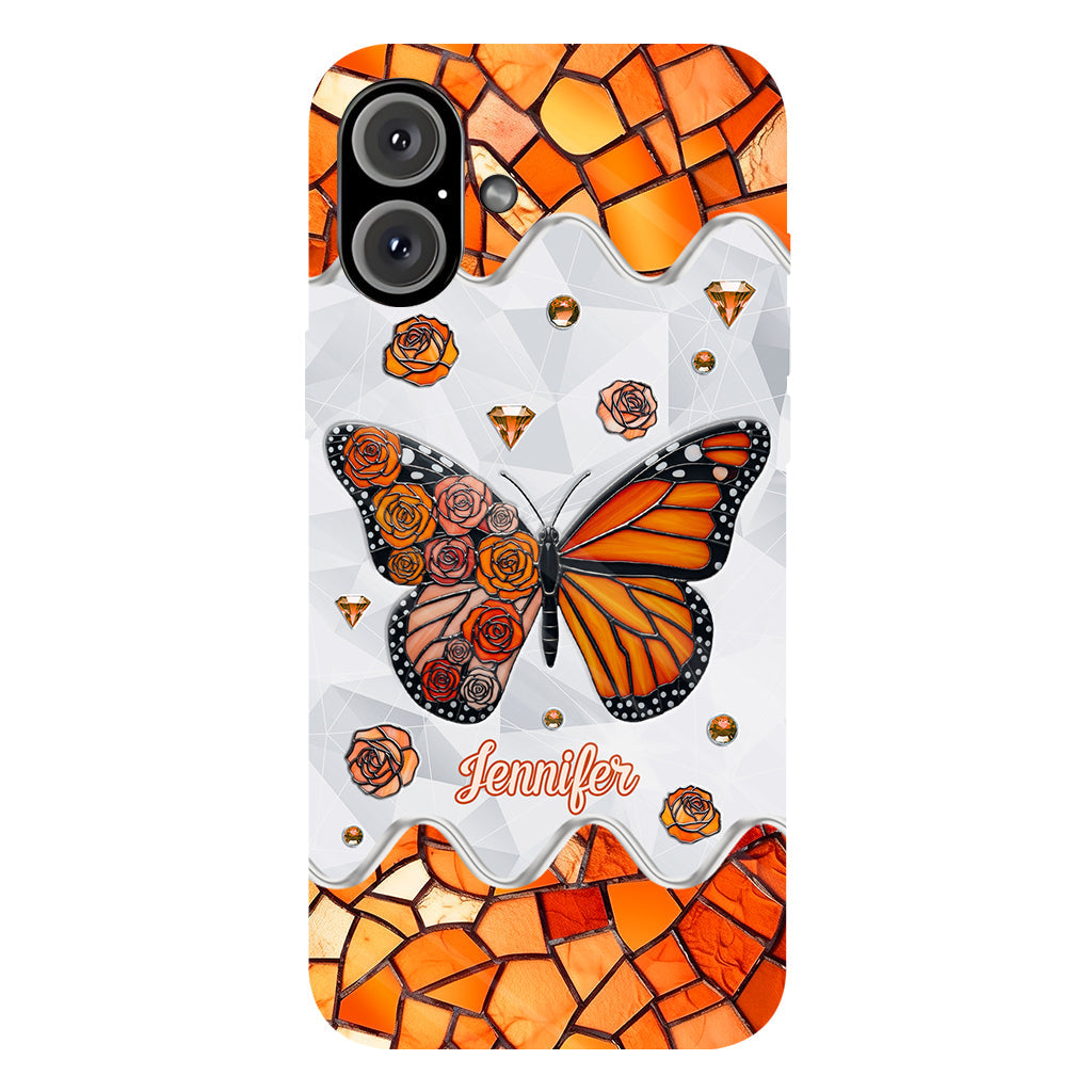 Wunderschöner Schmetterling – Personalisierte Handyhülle mit Schmetterlingsmotiv