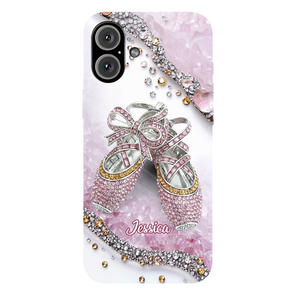 Cute Ballet Shoes - Personalized Ballet Full Print Phone Case