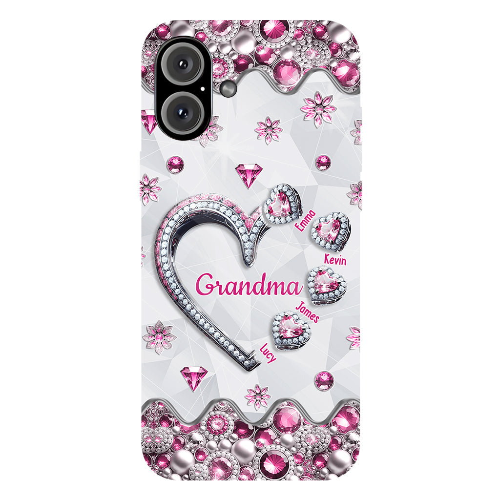 Geschenkidee für Oma, Mama usw. – Personalisierte Handyhülle mit Oma-Motiv