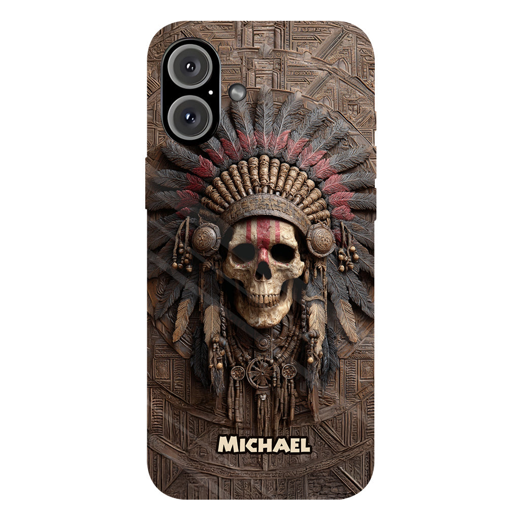 Proud Native - Personalized American Indian Full Print Phone Case