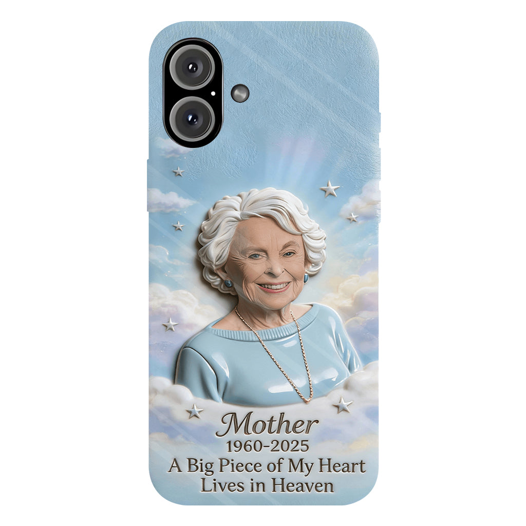 Custom Any Photo - A Big Piece Of My Heart - Personalized Memorial Full Print Phone Case
