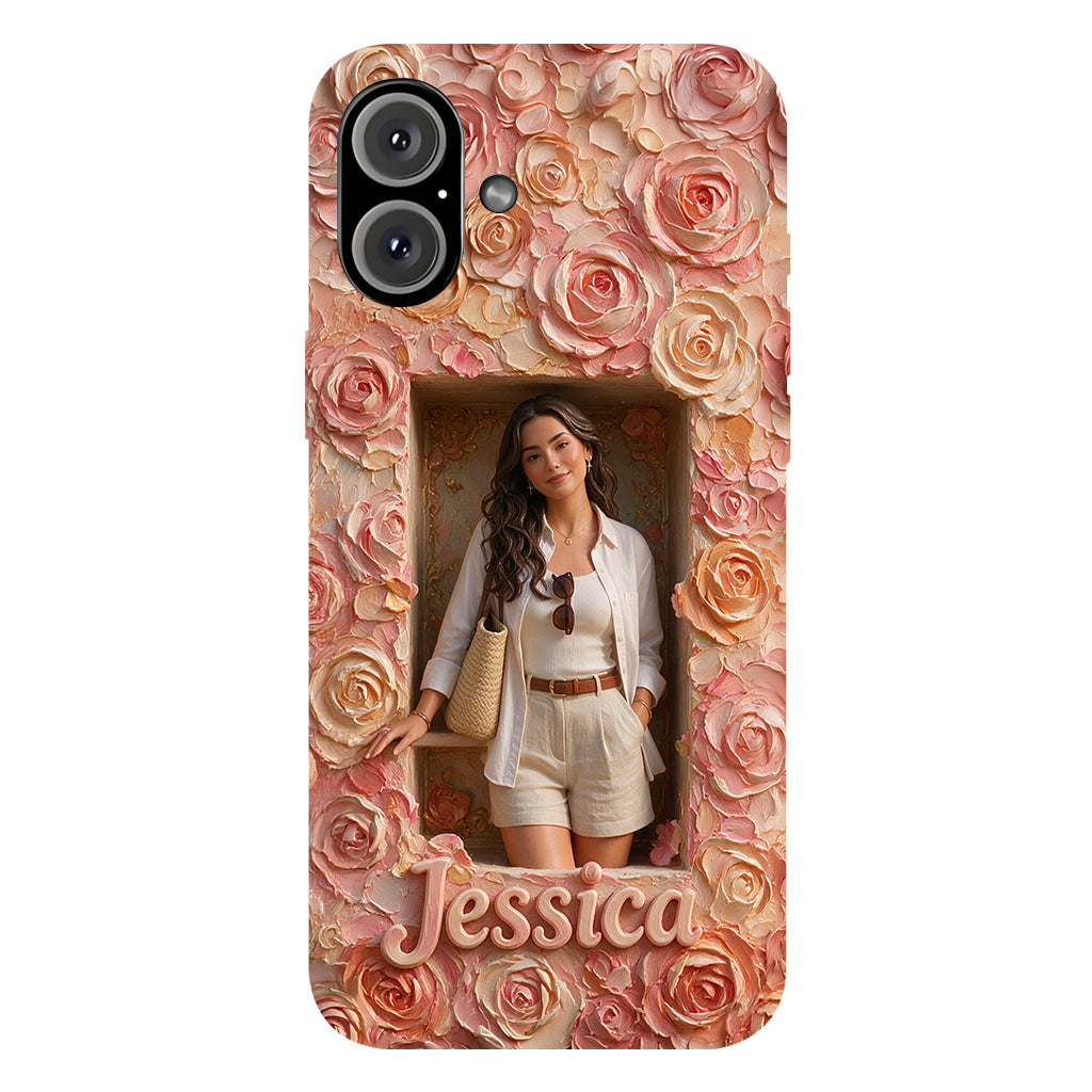 Beautiful Flowers - Personalized Birth Month Flower Full Print Phone Case