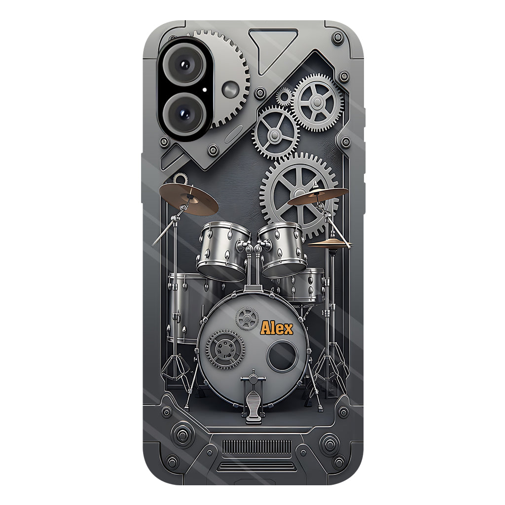 Drummer Life - Personalized Drummer Full Print Phone Case