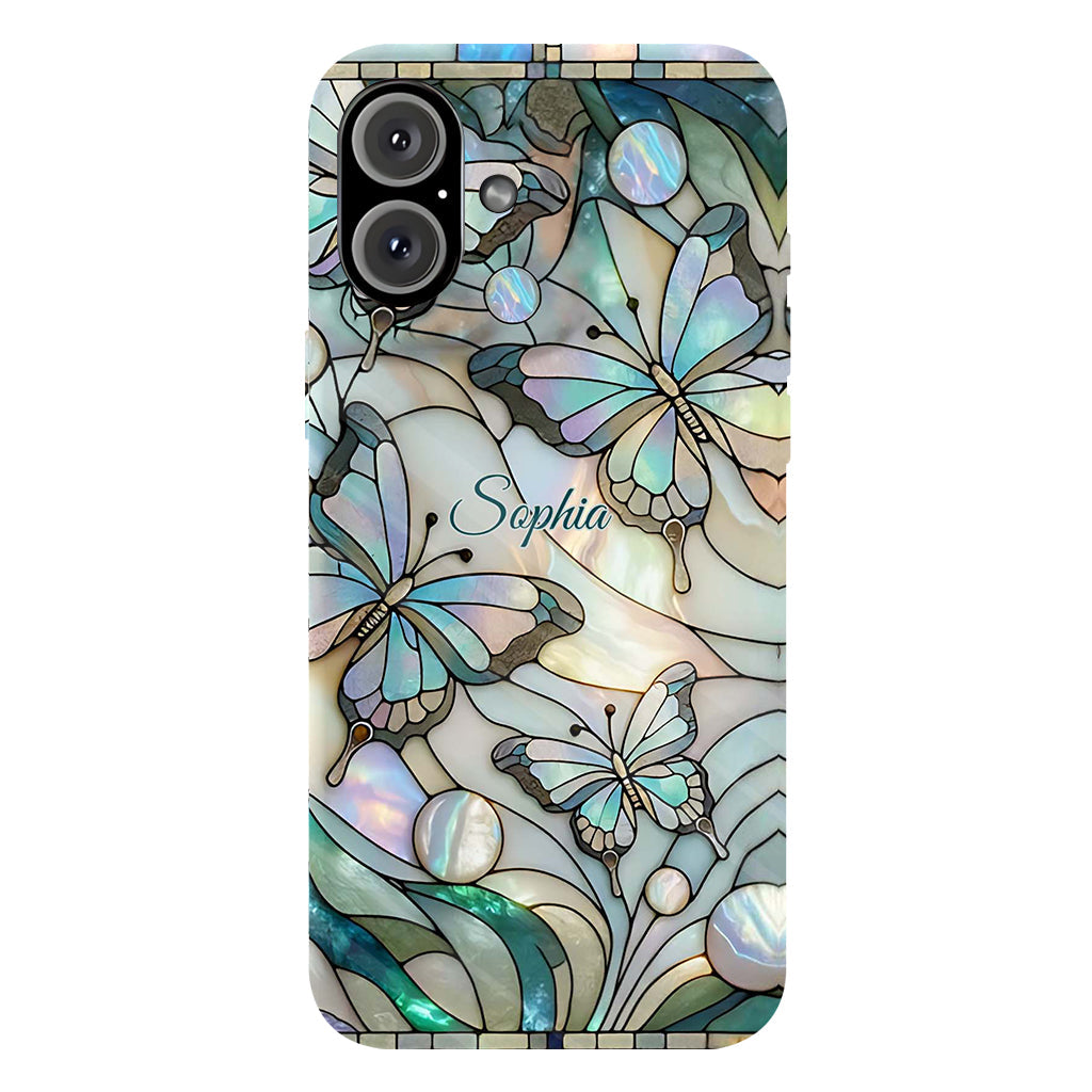 Love Butterflies - Personalized Butterfly Full Print Phone Case
