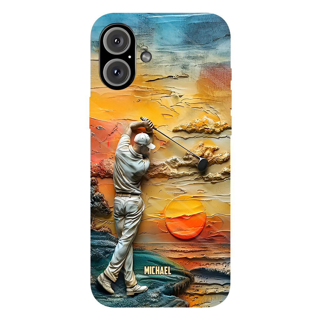 Golf Is My Life - Personalized Golf Full Print Phone Case