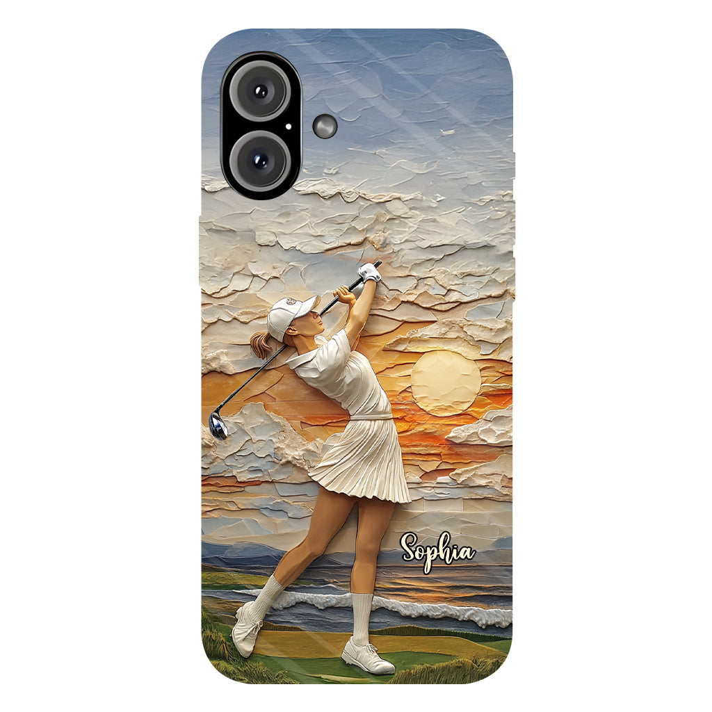 Golf Is My Life - Personalized Golf Full Print Phone Case