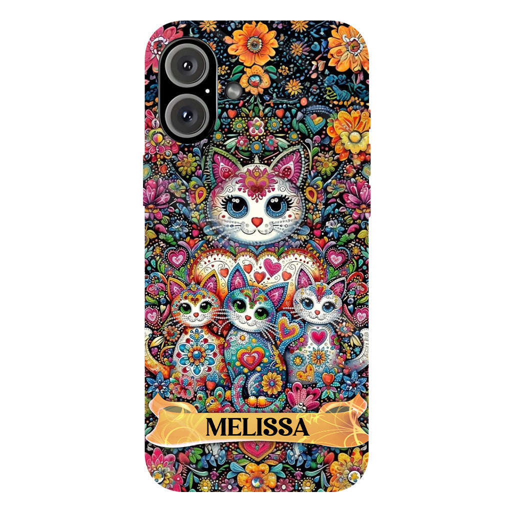Beautiful Cats - Personalized Cat Full Print Phone Case
