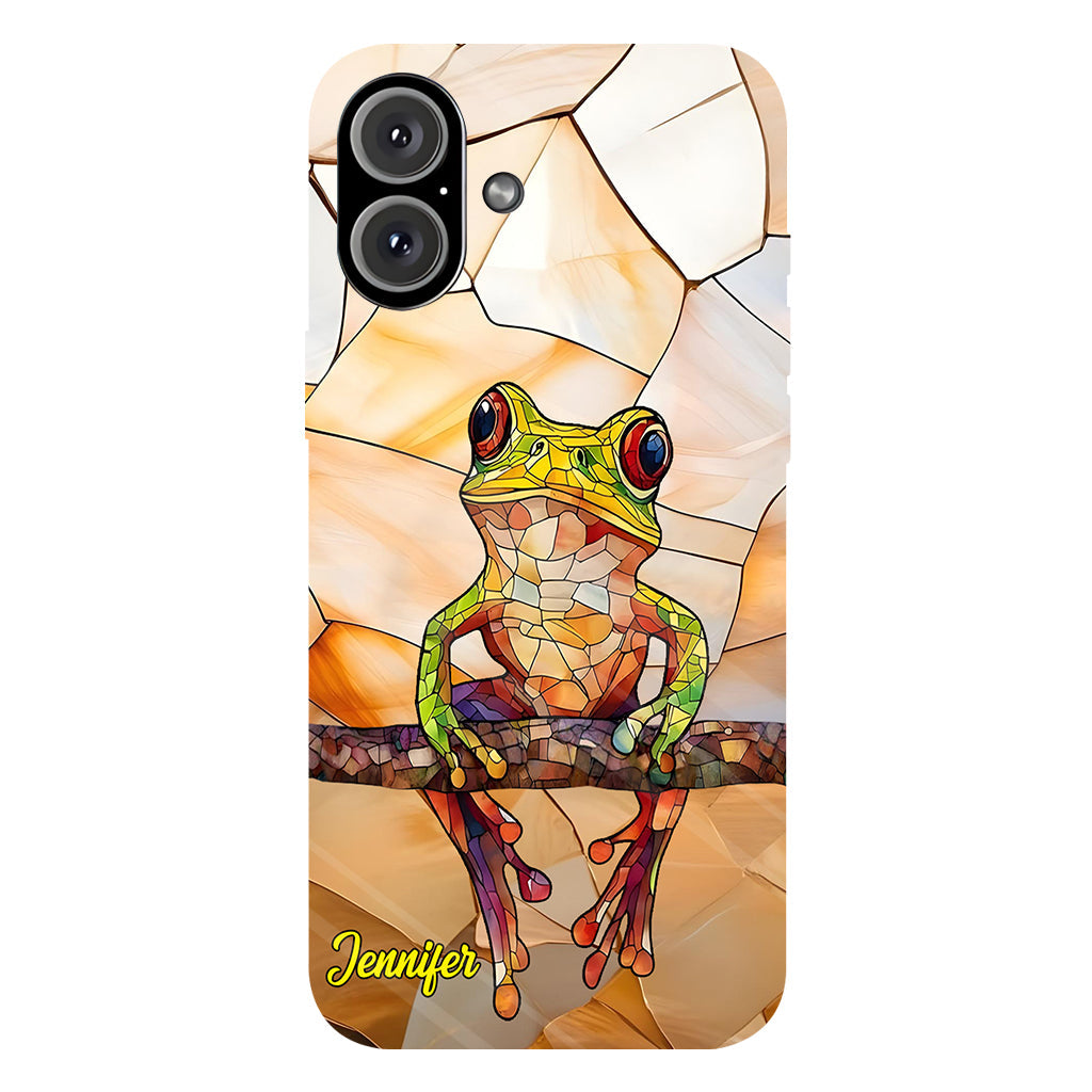 Frogs Light - Gift For Frog Lovers - Personalized Frog Full Print Phone Case