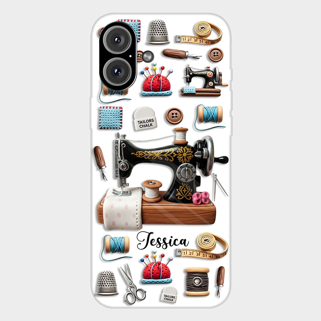 Stunning Sewing Machine - Personalized Sewing Full Print Phone Case